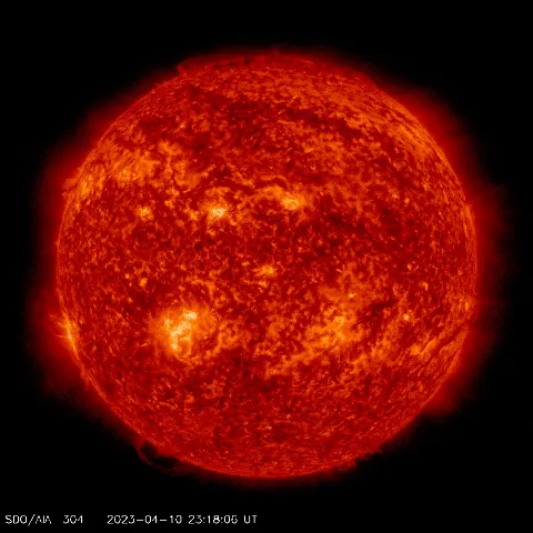 Image of Sun's transition region