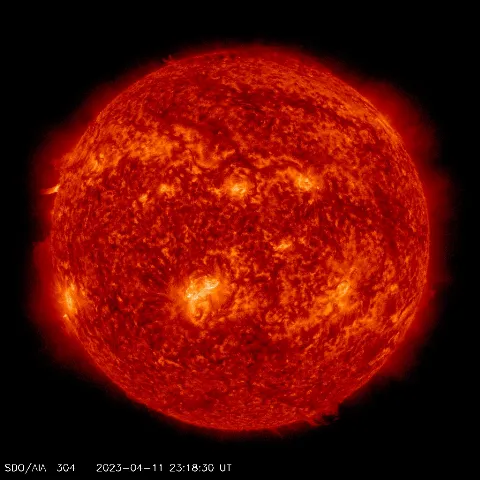 Image of Sun's transition region