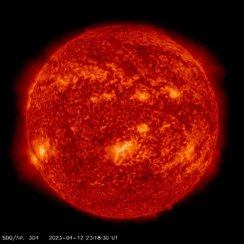 Image of Sun's transition region