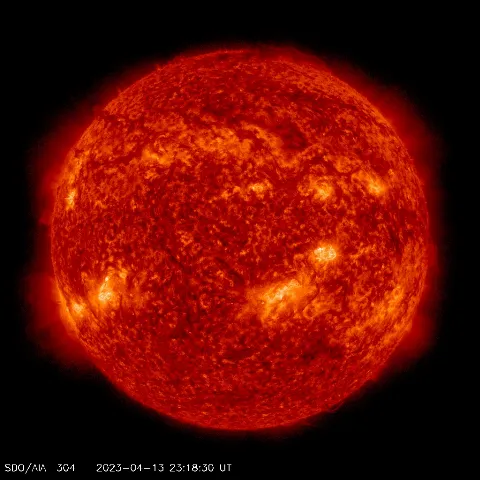 Image of Sun's transition region