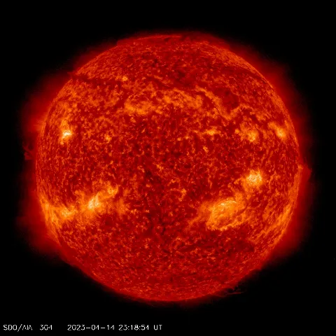 Image of Sun's transition region