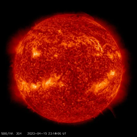 Image of Sun's transition region