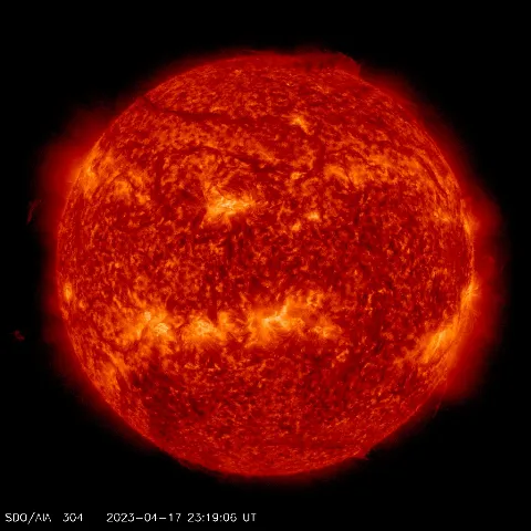 Image of Sun's transition region