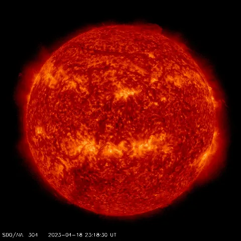 Image of Sun's transition region