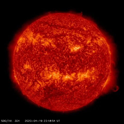 Image of Sun's transition region