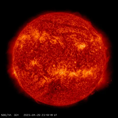 Image of Sun's transition region