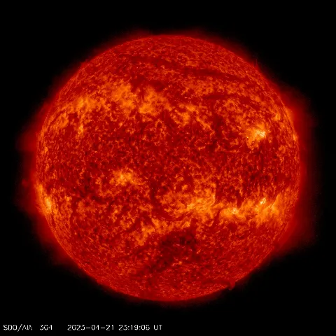 Image of Sun's transition region