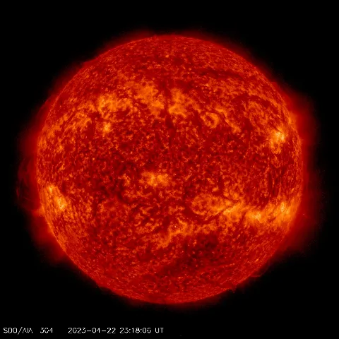 Image of Sun's transition region