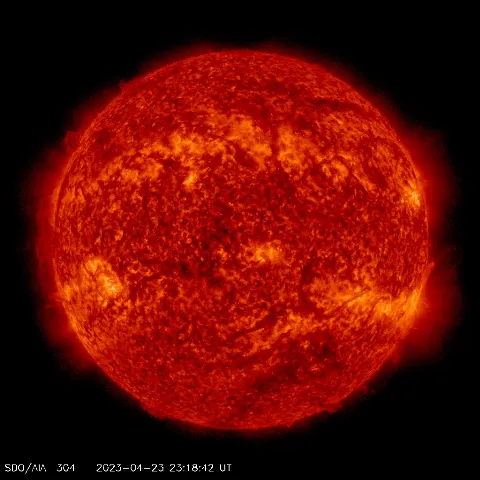 Image of Sun's transition region