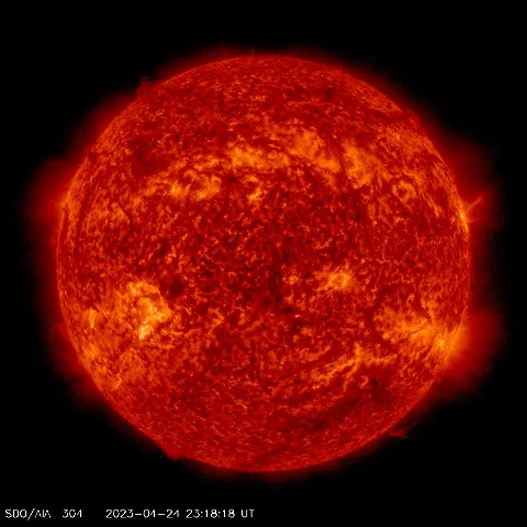 Image of Sun's transition region