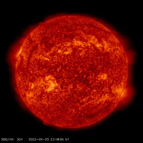 Image of Sun's transition region