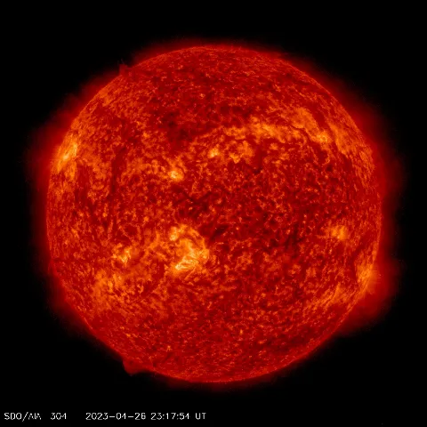 Image of Sun's transition region