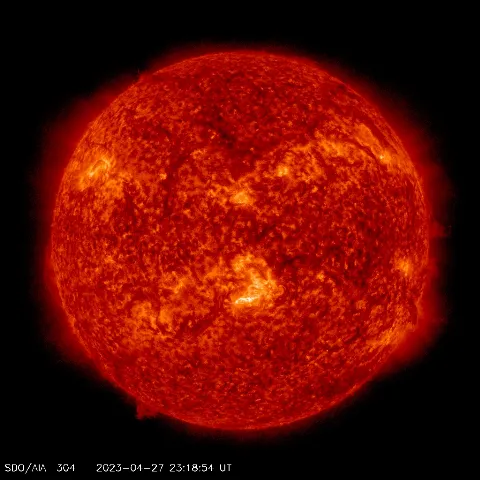 Image of Sun's transition region