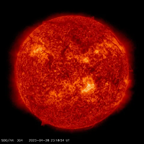 Image of Sun's transition region