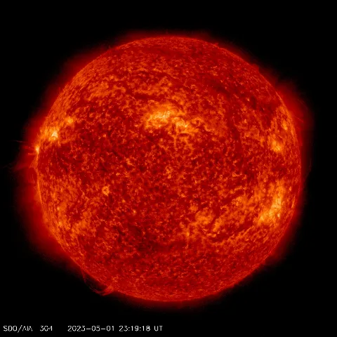 Image of Sun's transition region