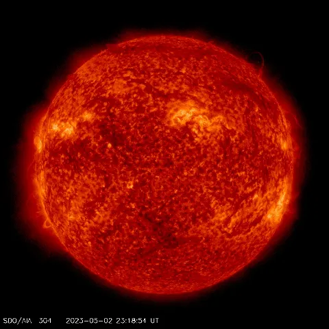 Image of Sun's transition region