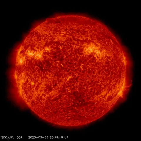 Image of Sun's transition region