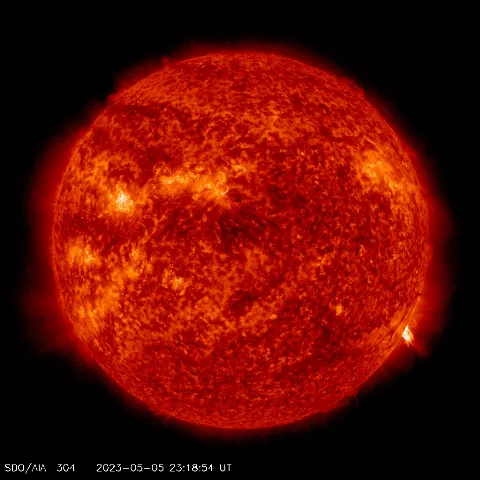 Image of Sun's transition region