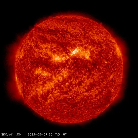 Image of Sun's transition region