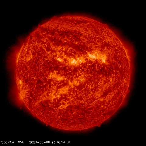 Image of Sun's transition region