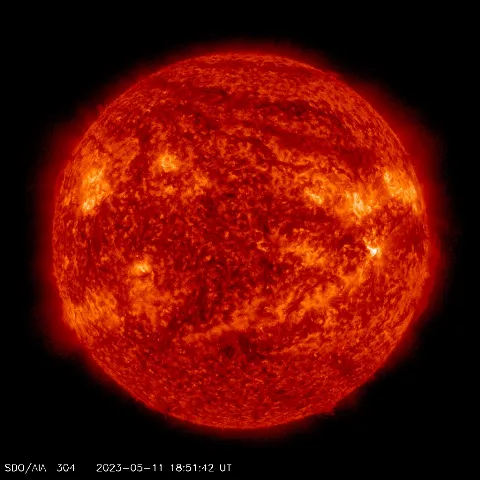 Image of Sun's transition region