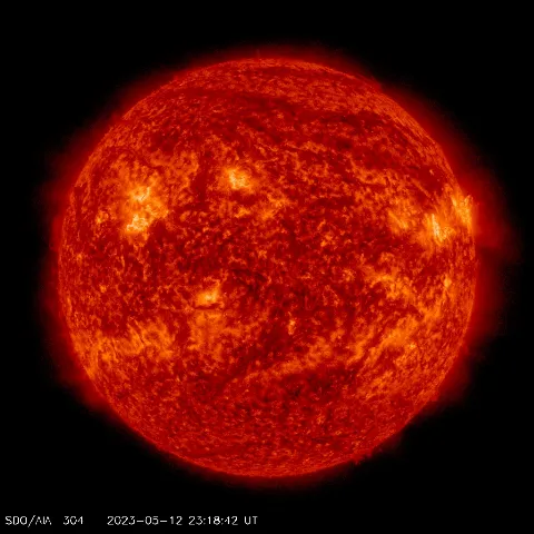 Image of Sun's transition region