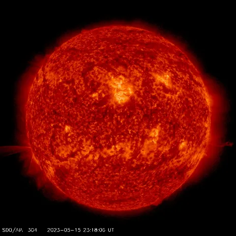 Image of Sun's transition region