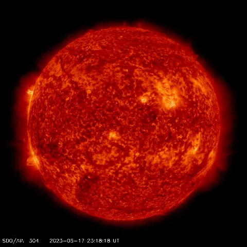 Image of Sun's transition region