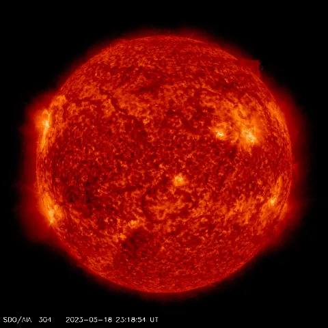 Image of Sun's transition region