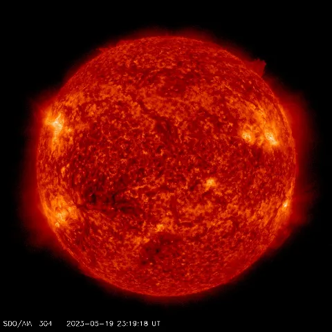 Image of Sun's transition region