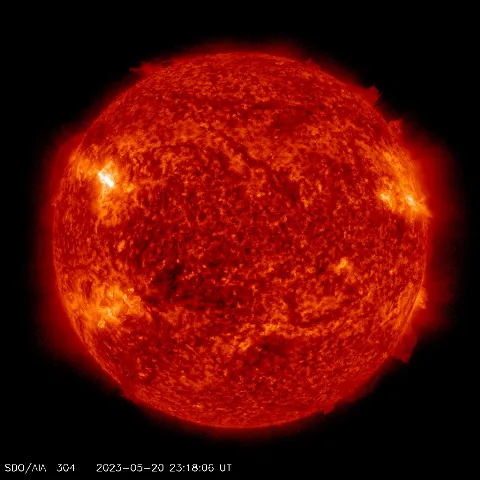 Image of Sun's transition region