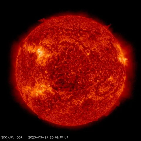 Image of Sun's transition region