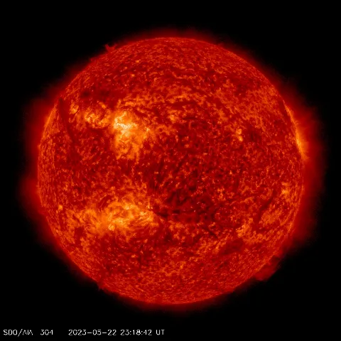 Image of Sun's transition region