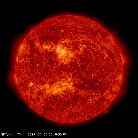 Image of Sun's transition region