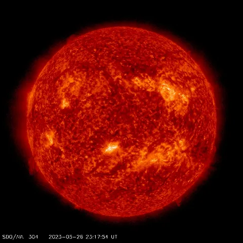 Image of Sun's transition region