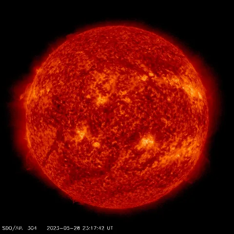 Image of Sun's transition region