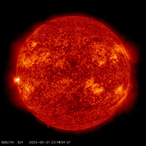 Image of Sun's transition region