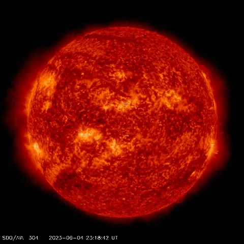 Image of Sun's transition region