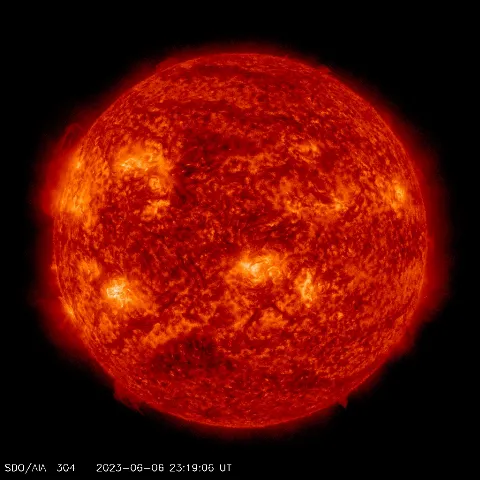 Image of Sun's transition region