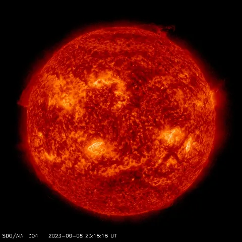 Image of Sun's transition region