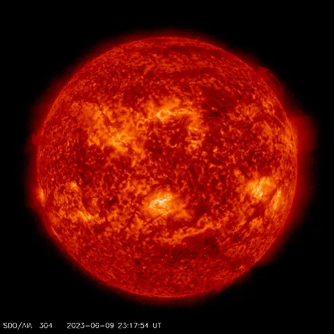 Image of Sun's transition region