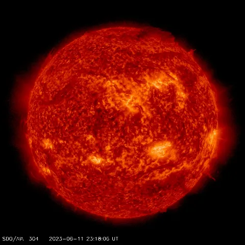 Image of Sun's transition region