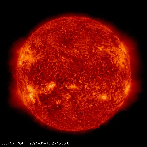 Image of Sun's transition region