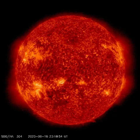 Image of Sun's transition region