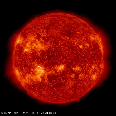 Image of Sun's transition region