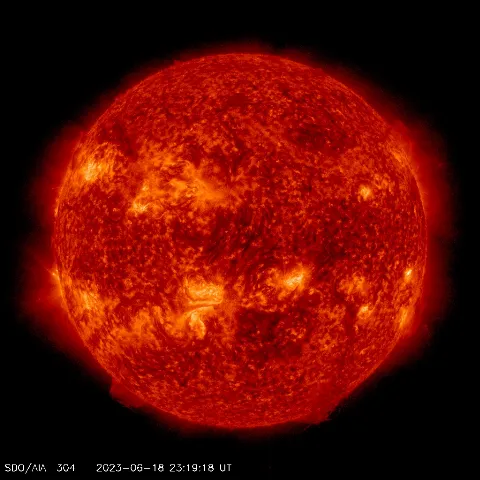 Image of Sun's transition region