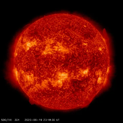 Image of Sun's transition region