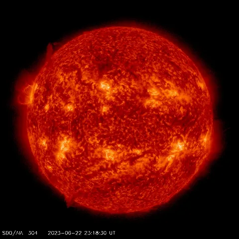 Image of Sun's transition region