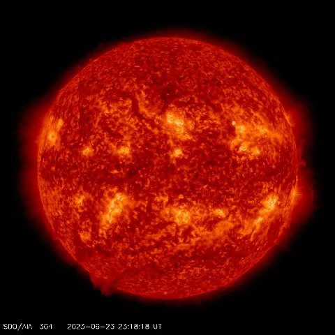 Image of Sun's transition region