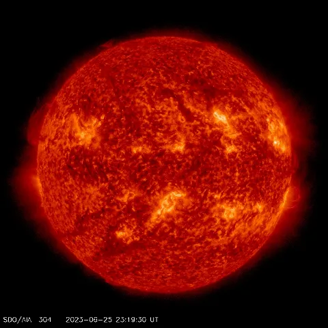 Image of Sun's transition region